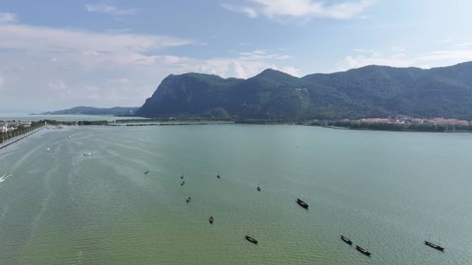 海埂大坝 昆明美景 滇池湿地 滇池风光