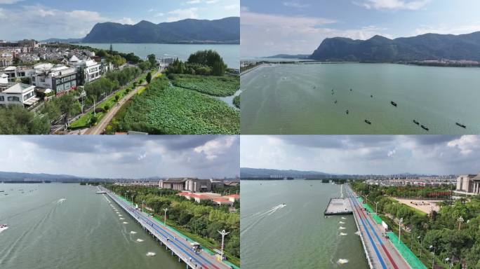 海埂大坝 昆明美景 滇池湿地 滇池风光