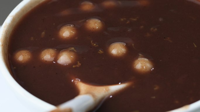 【合集】苏州传统美食：桂花赤豆糊小圆子