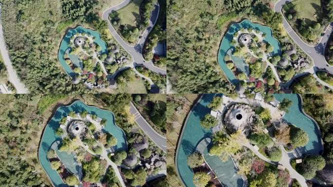 杭州湍口温泉星泉谷度假村无边泳池