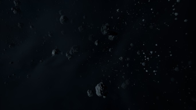 4K穿越陨石群素材（带Alpha）