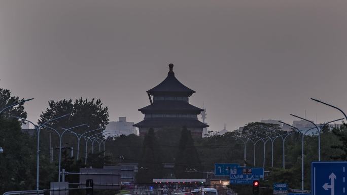 北京延时 天坛