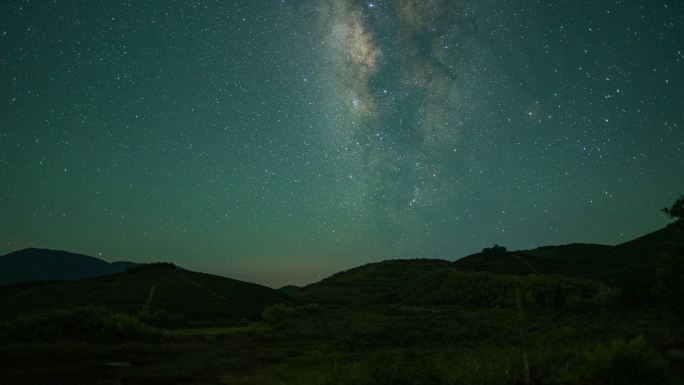 株洲 银河延时 星空 银河中心 星空延时