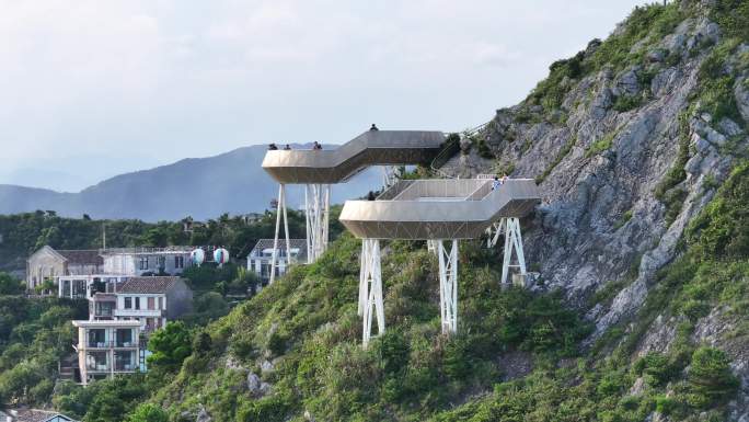 台州温岭石塘对戒观景平台