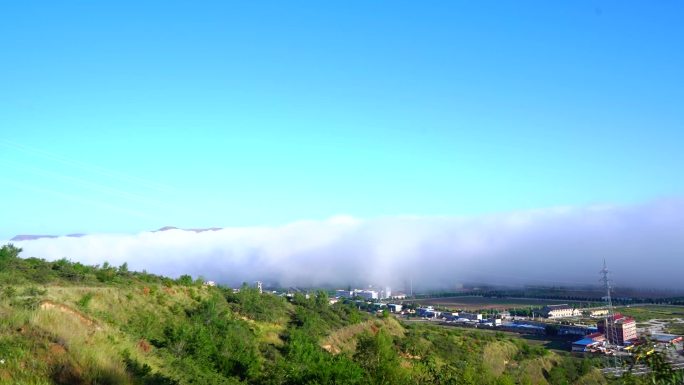 山顶的雾