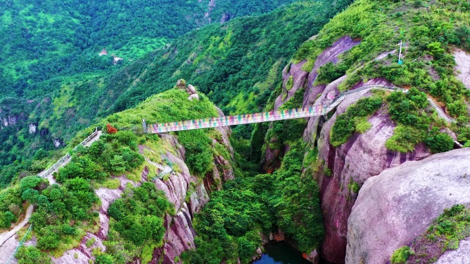 航拍，浙江台州，温岭方山风景