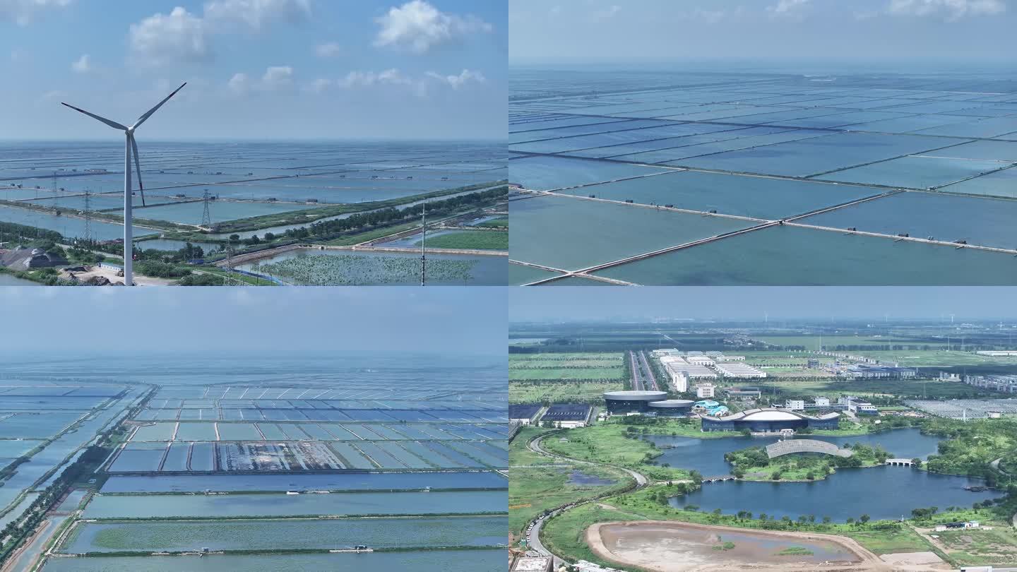 海上风力发电海产养殖港口海洋馆工业厂区