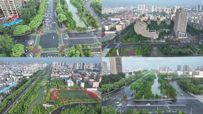 漯河城市建设综合4K航拍