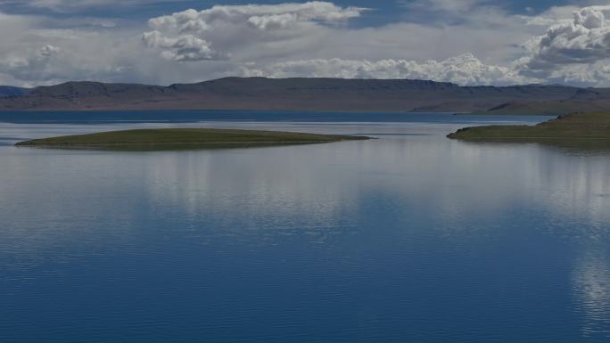 西藏那曲申扎 错鄂 鸟岛 4K航拍