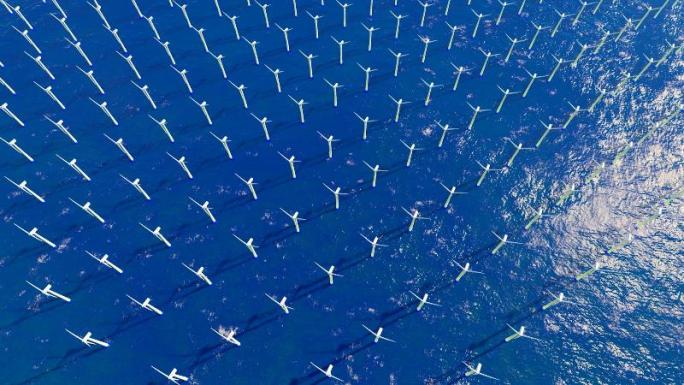 海上清洁能源风力发电