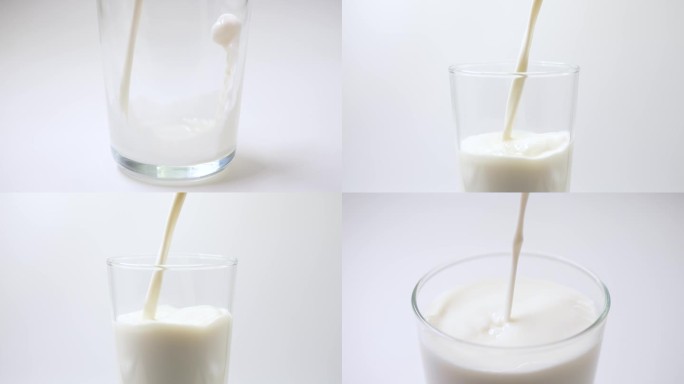 鲜牛奶 倒牛奶升格