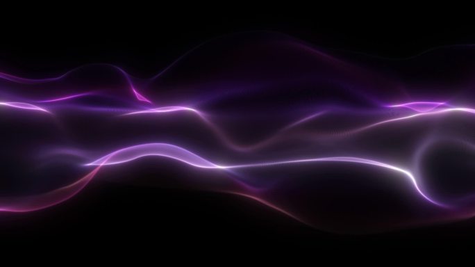 宽屏紫色粒子丝绸