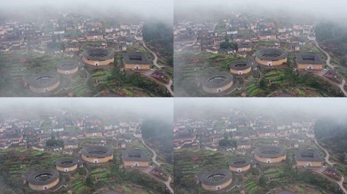 初溪土楼，永定土楼群，福建土楼