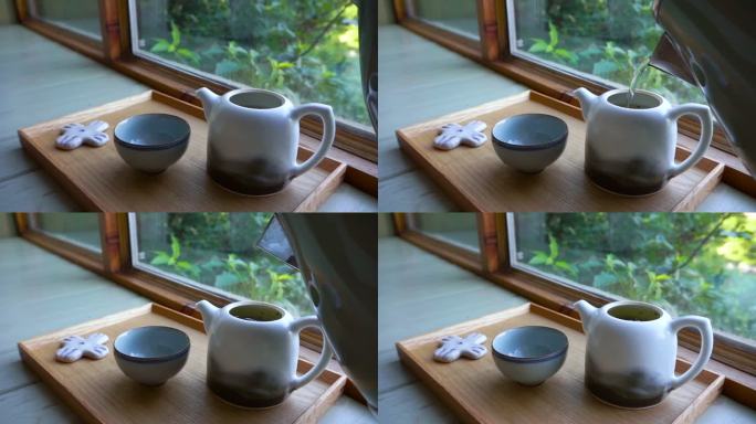 中国传统文化茶道茶艺喝茶品茶
