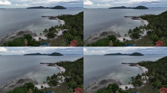 泰国苏梅岛拉迈海滩海湾热带岛屿自然风光