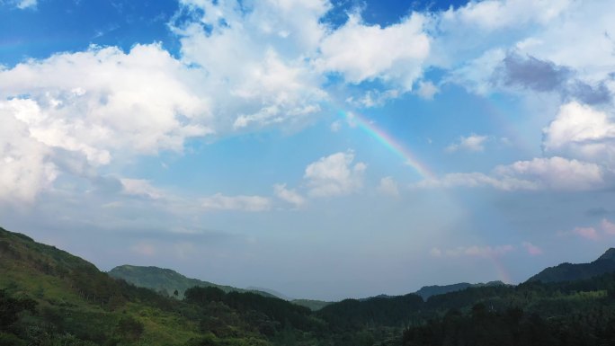 天景山彩虹