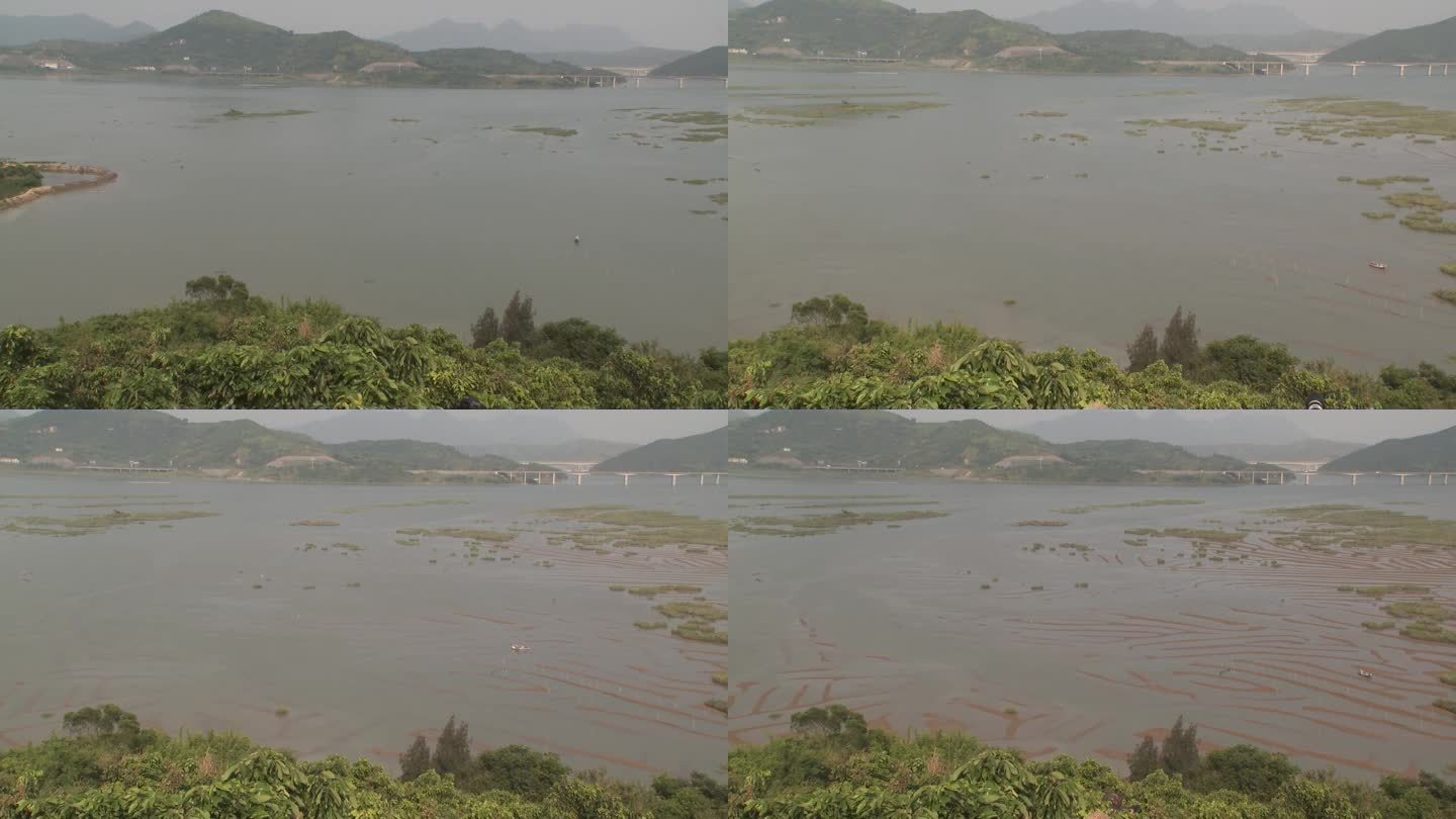 J广东惠州惠东海龟湾沙滩实拍视频2