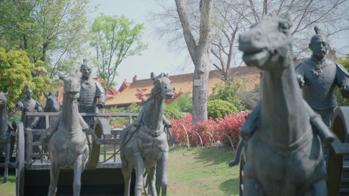 宿迁项王故里景区-运镜实拍