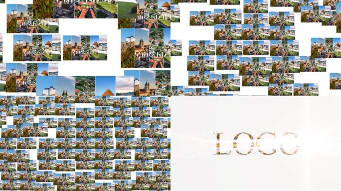 80张照片图片汇聚LOGOAE模板