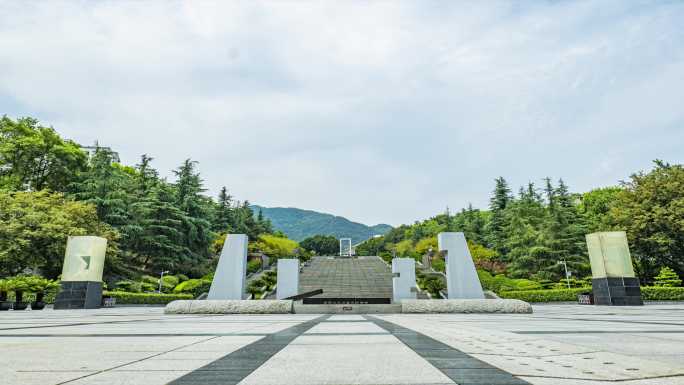 红岩魂广场延时