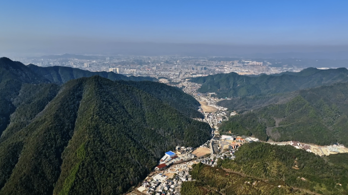 合集：4K延时航拍景德镇城景地标建筑