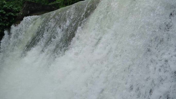 瀑布生态环境江河流水