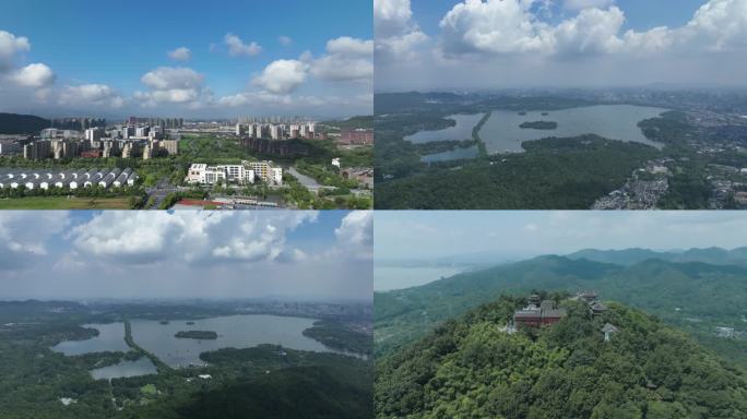 杭州西湖大全景