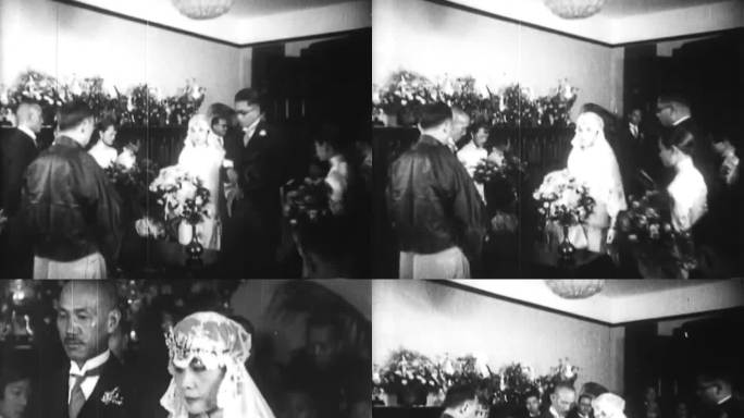 20年代婚礼 民国婚礼 早期婚礼