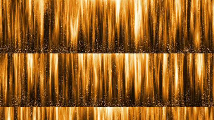 金色粒子瀑布背景8k