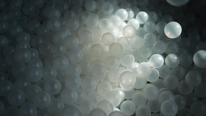 室内游乐场游乐设施 白色塑料球