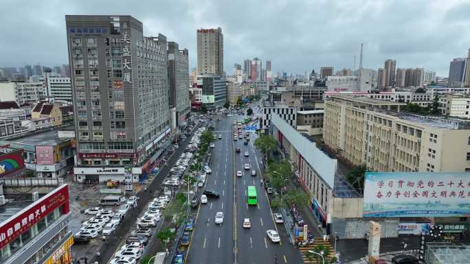 漯河人民西路4K航拍