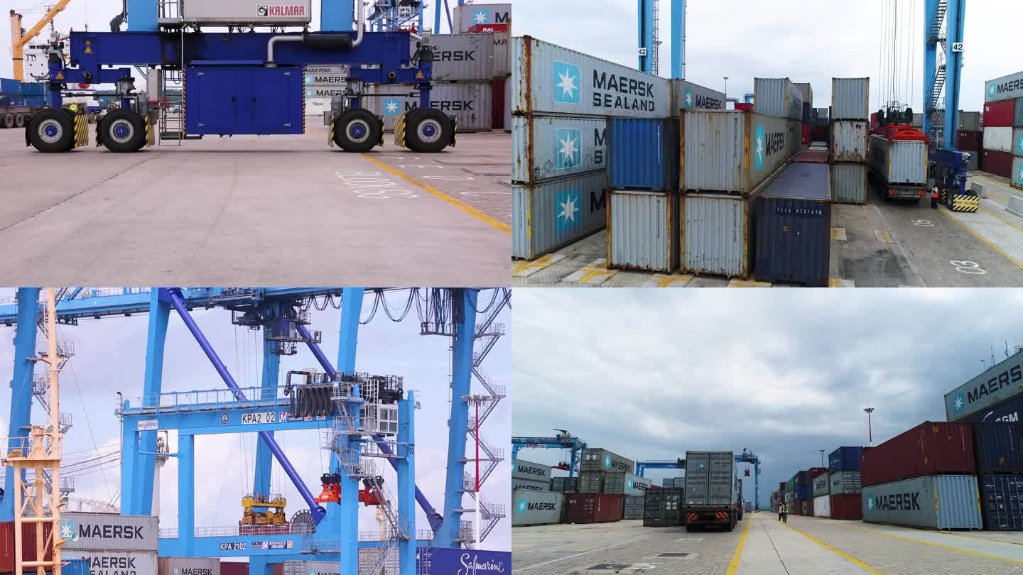 国外港口 港口运输 码头停靠