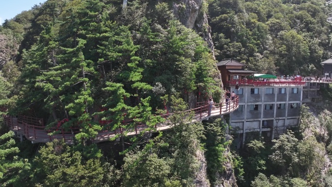 正版航拍河南老君山5A级风景区