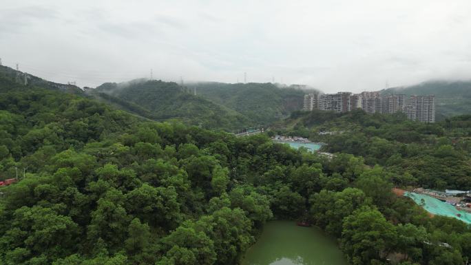 深圳平流雾云海