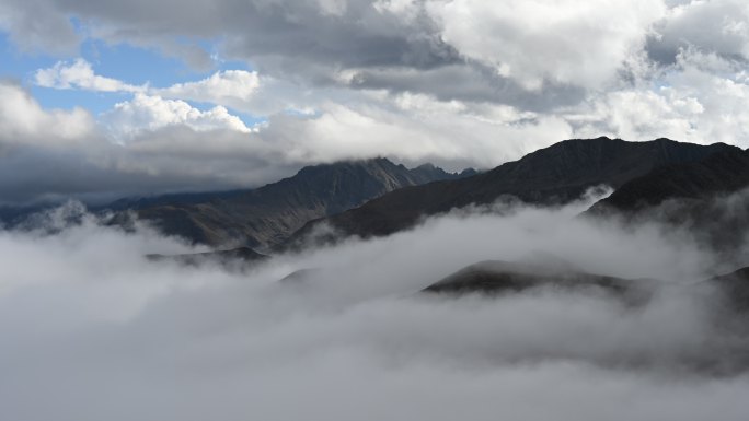 川西雪山云海延时