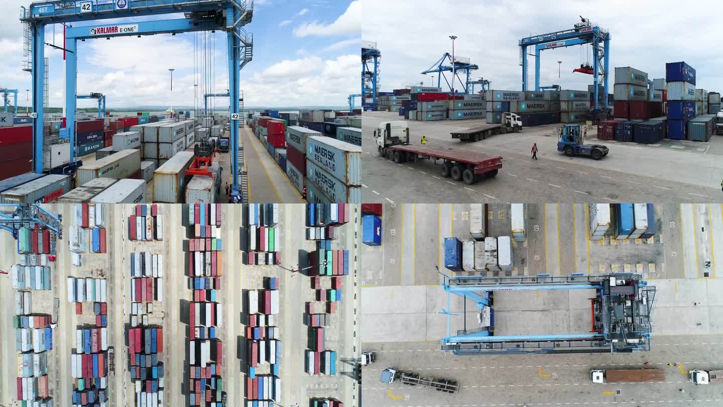 国外港口 港口运输 码头停靠