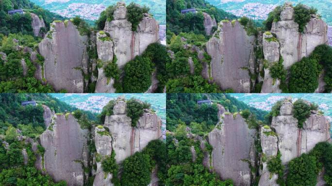 浙江台州黄岩区，澄江街道，松岩山，石大人