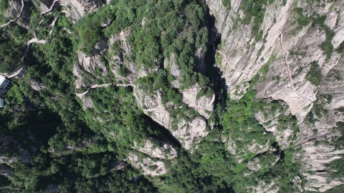 正版航拍河南老君山5A级风景区