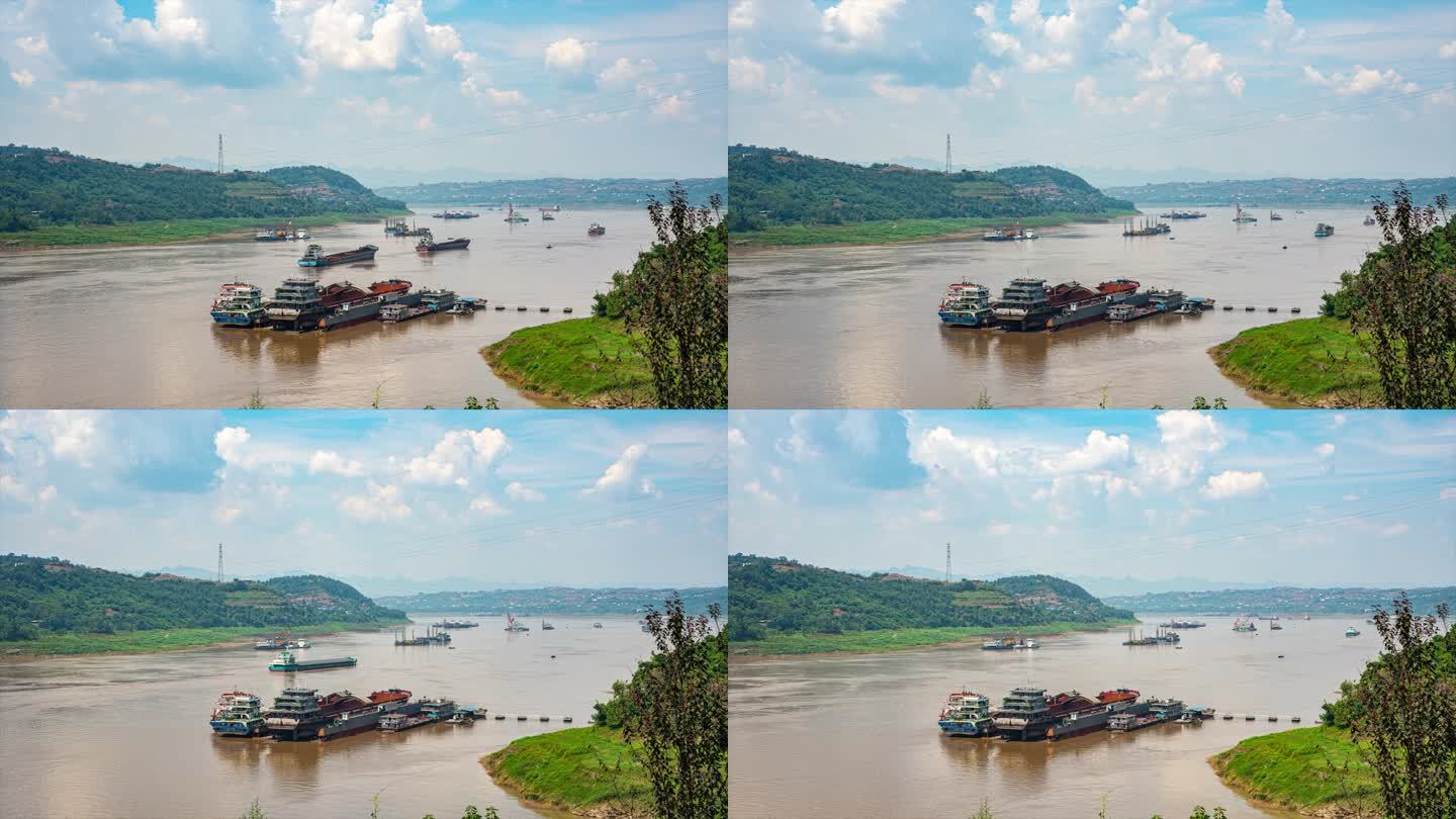 8k长江河流延时摄影