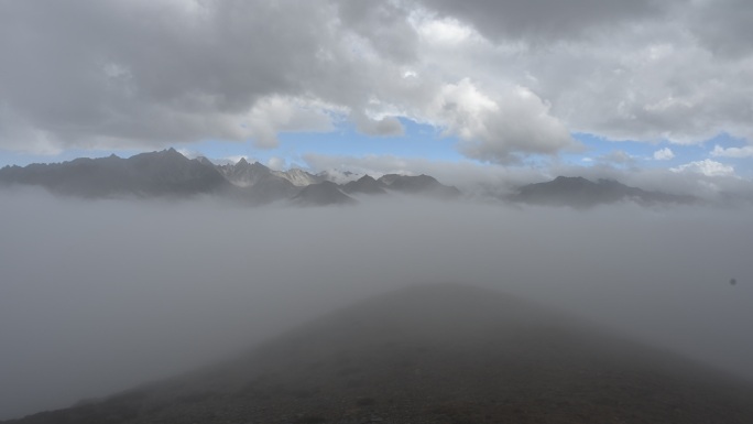 川西雪山云海延时