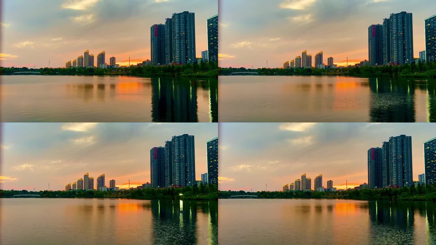 南湖夕阳红