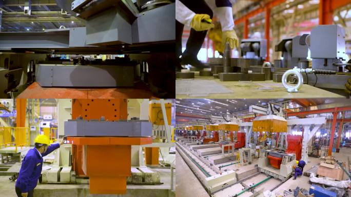 机械设备 汽车工厂 大型车间