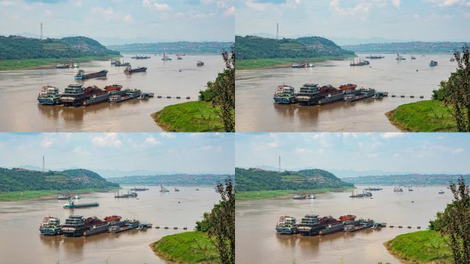 长江河流延时摄影