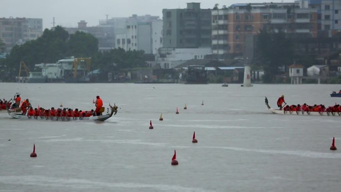 龙舟比赛 划船 传统节日