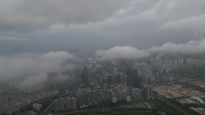 深圳城市风光云海