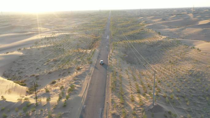 沙漠公路跟车