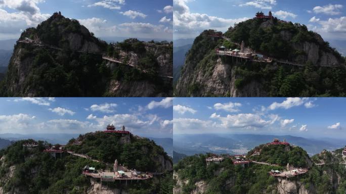 4k航拍河南老君山5A级风景区