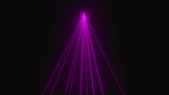4K紫色激光线条动画模拟