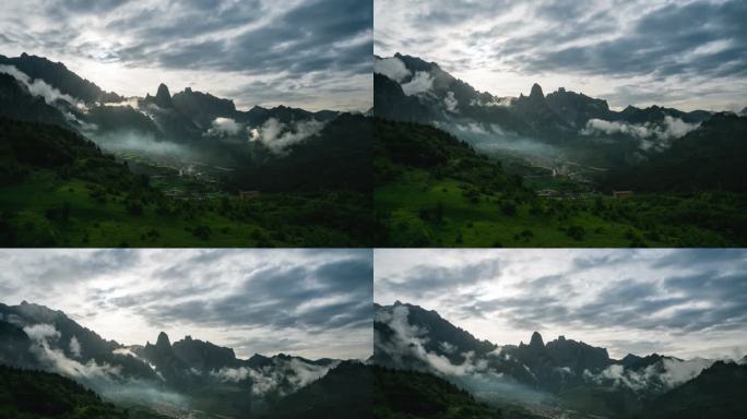 甘南迭部扎尕那早晨4_1