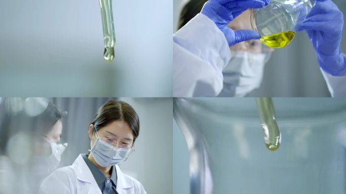 油脂类实验室科技实验室化学实验科技包装